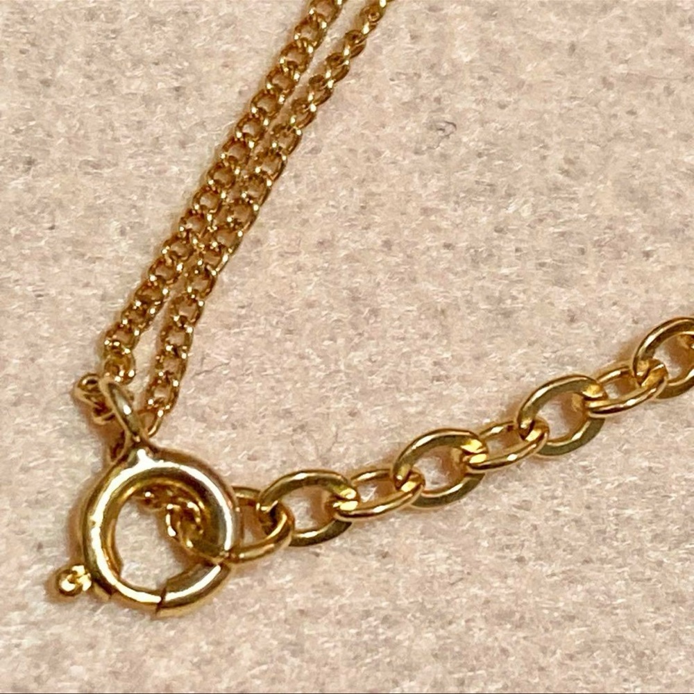 Vintage Dior Necklace Christian Dior necklace rhinestone pendant chain - Picture 5 of 8